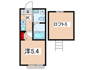 ゆずハイムよみうりランドの物件間取画像